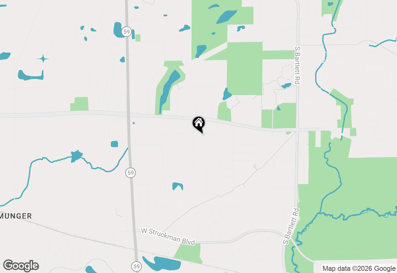 Map of 835 Bryn Mawr Avenue, Bartlett, IL 60103