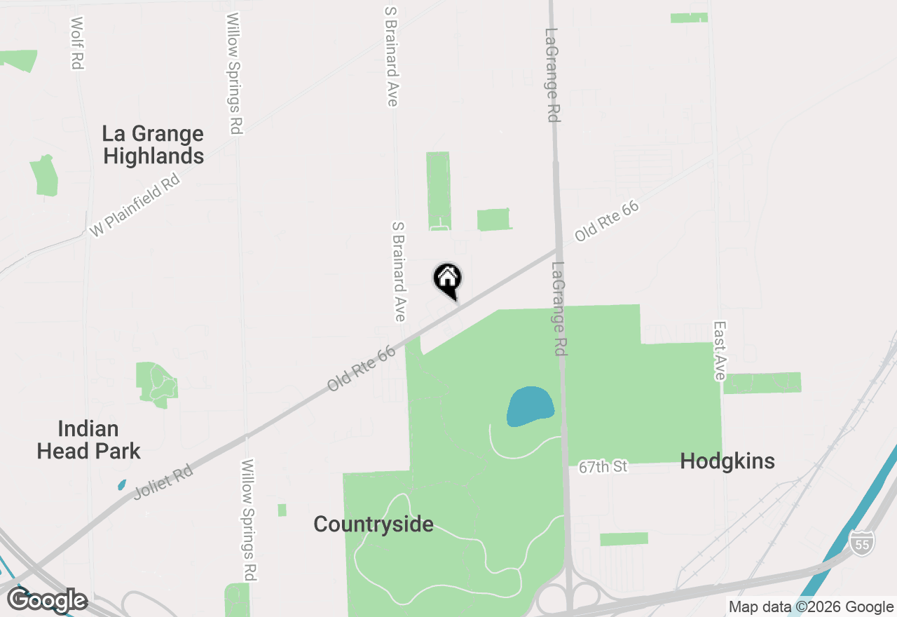 Map of 6305 Joliet Road #11, Countryside, IL 60525