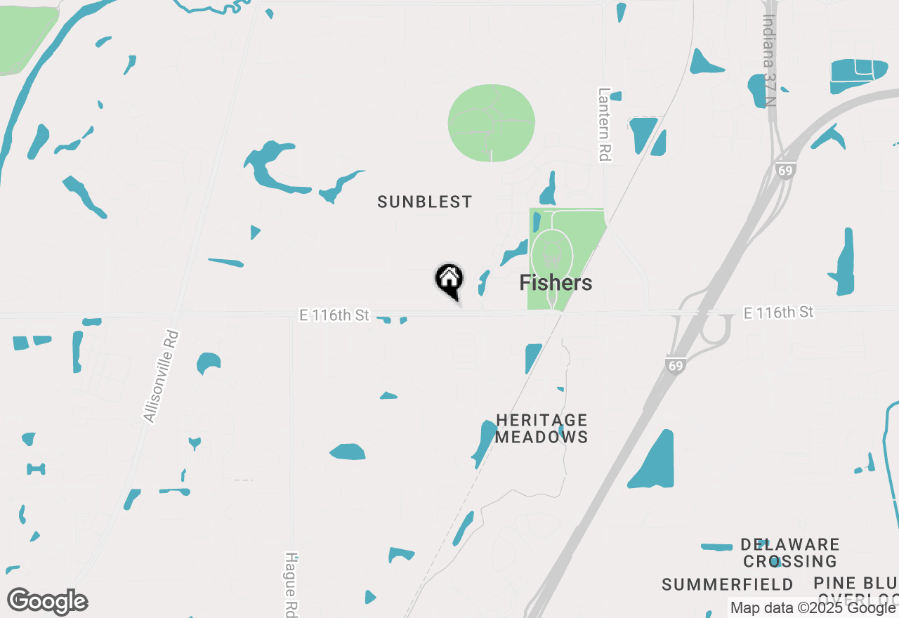 Map of 8186 E 116th Street, Fishers, IN 46038