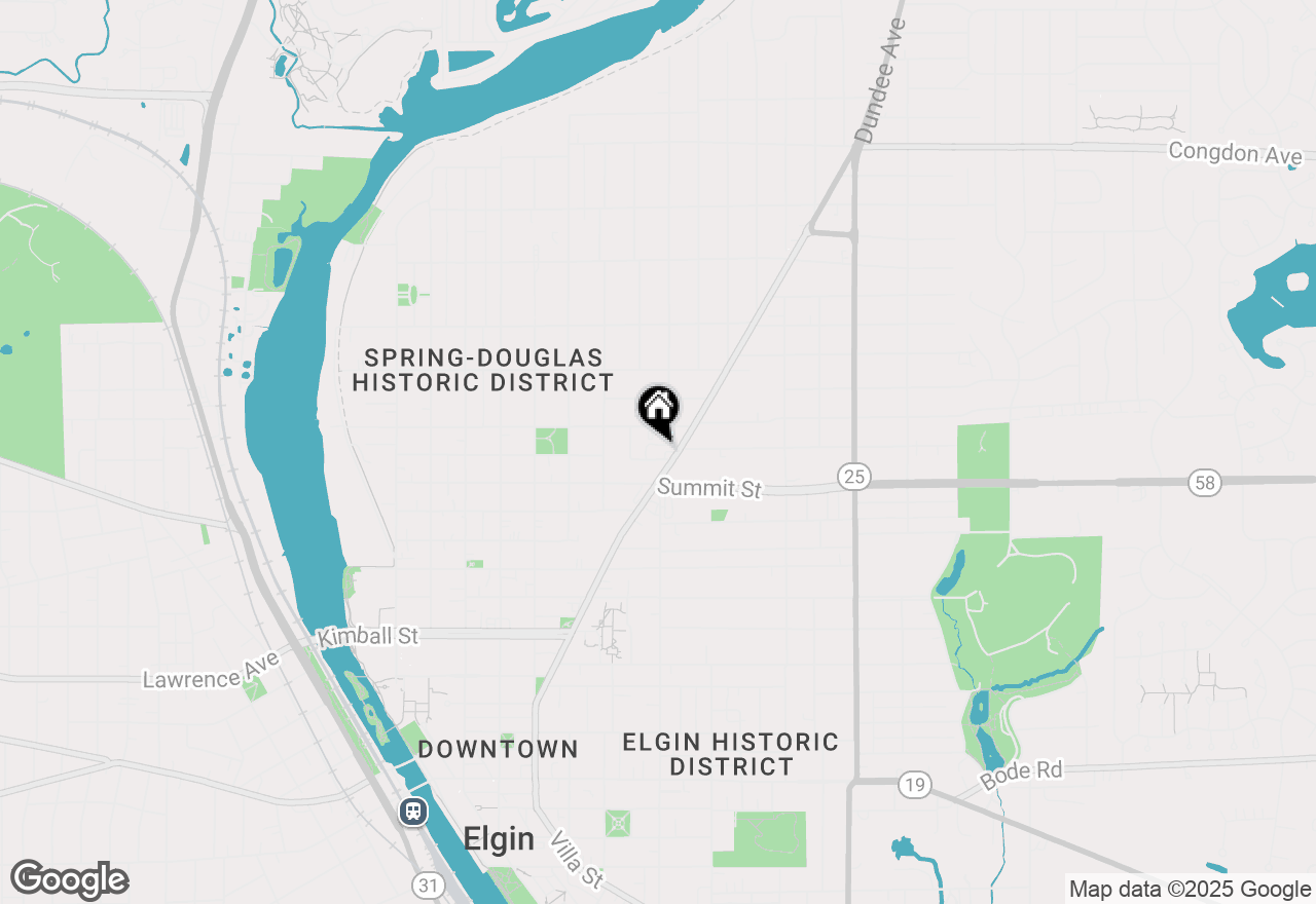 Map of 392 Plum Court, Elgin, IL 60120