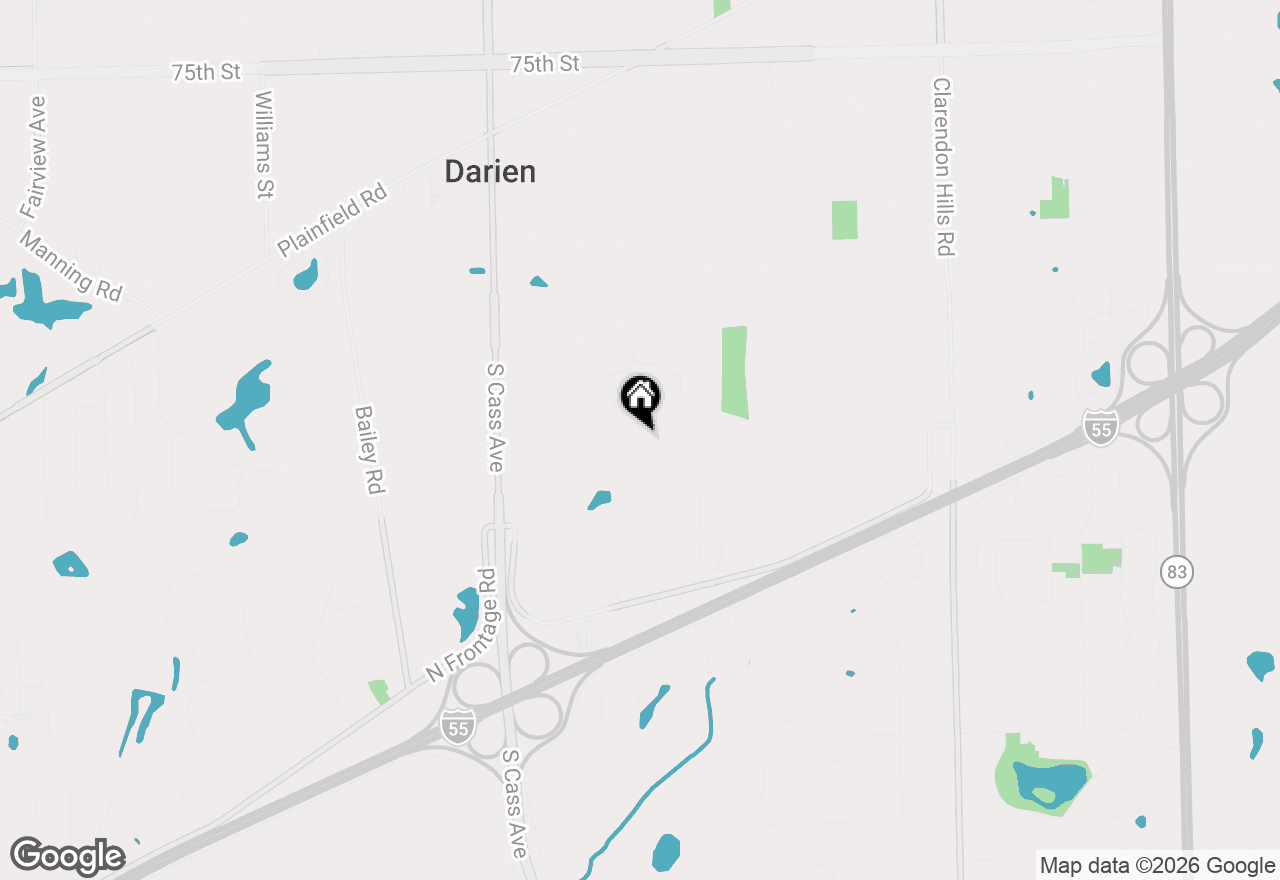 Map of 8167 Ripple Ridge Ridge, Darien, IL 60561