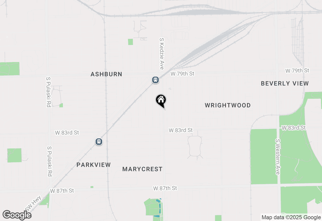 Map of 8138 S Kedzie Avenue, Chicago, IL 60652