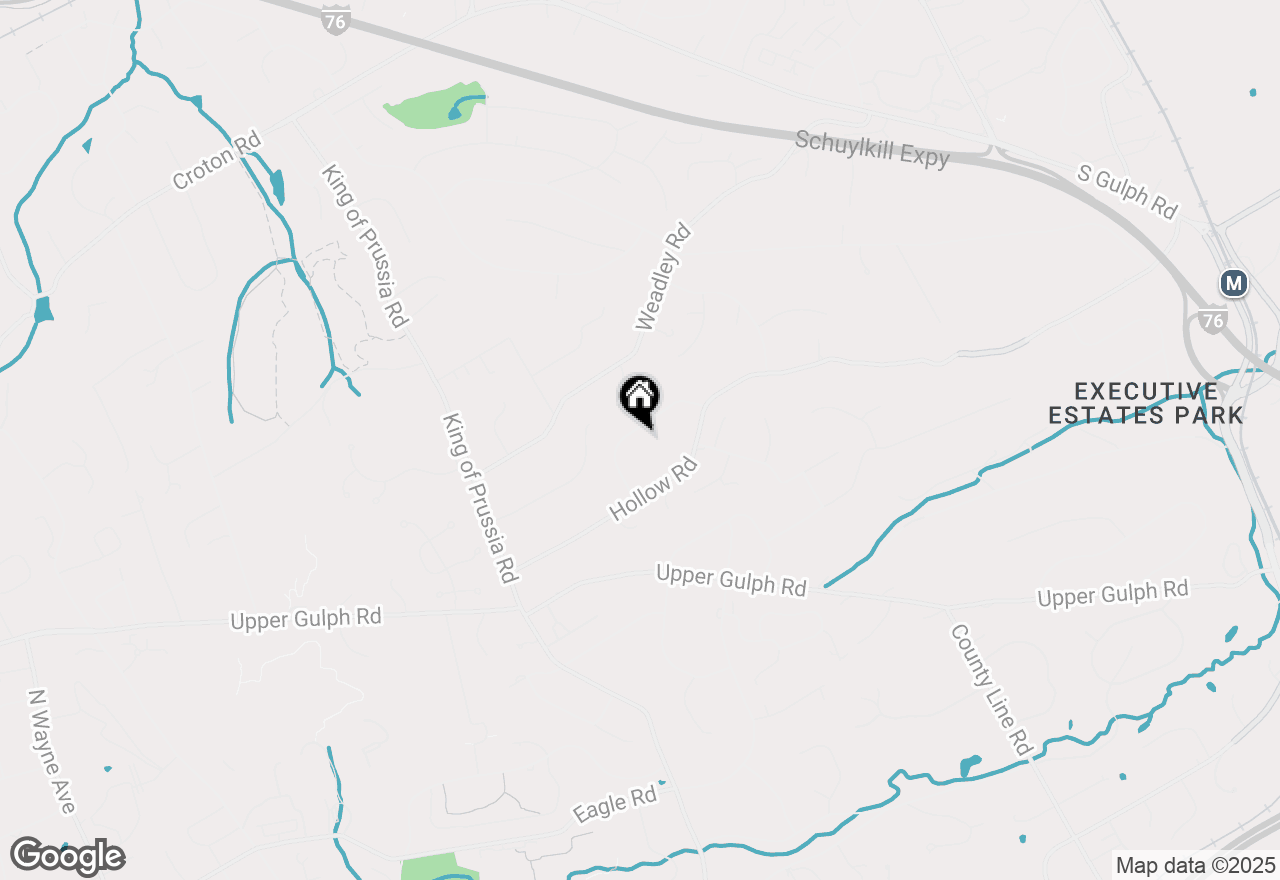 Map of 690 Twin Bridge Drive, Wayne, PA 19087