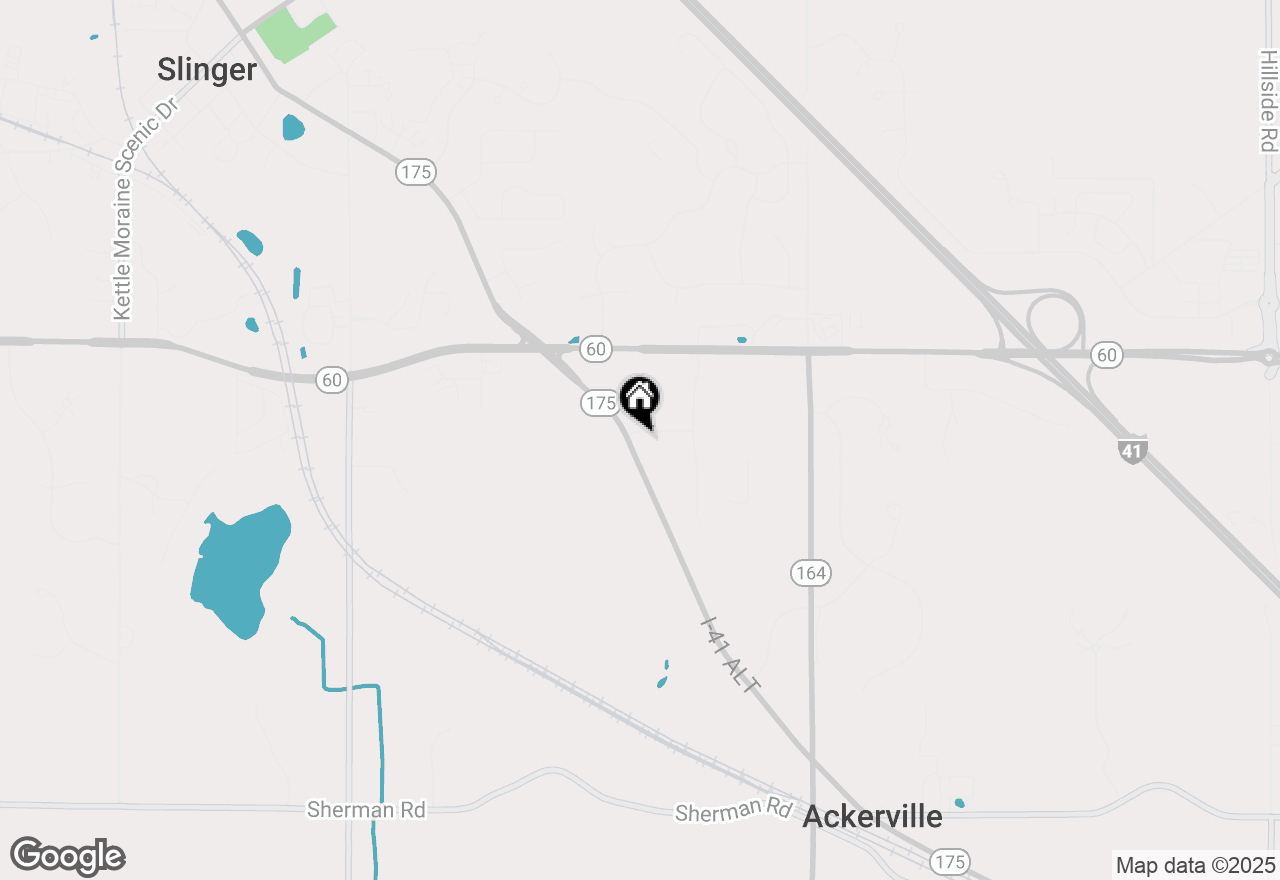 Map of 1010 Corporate Dr, Slinger, WI 53086