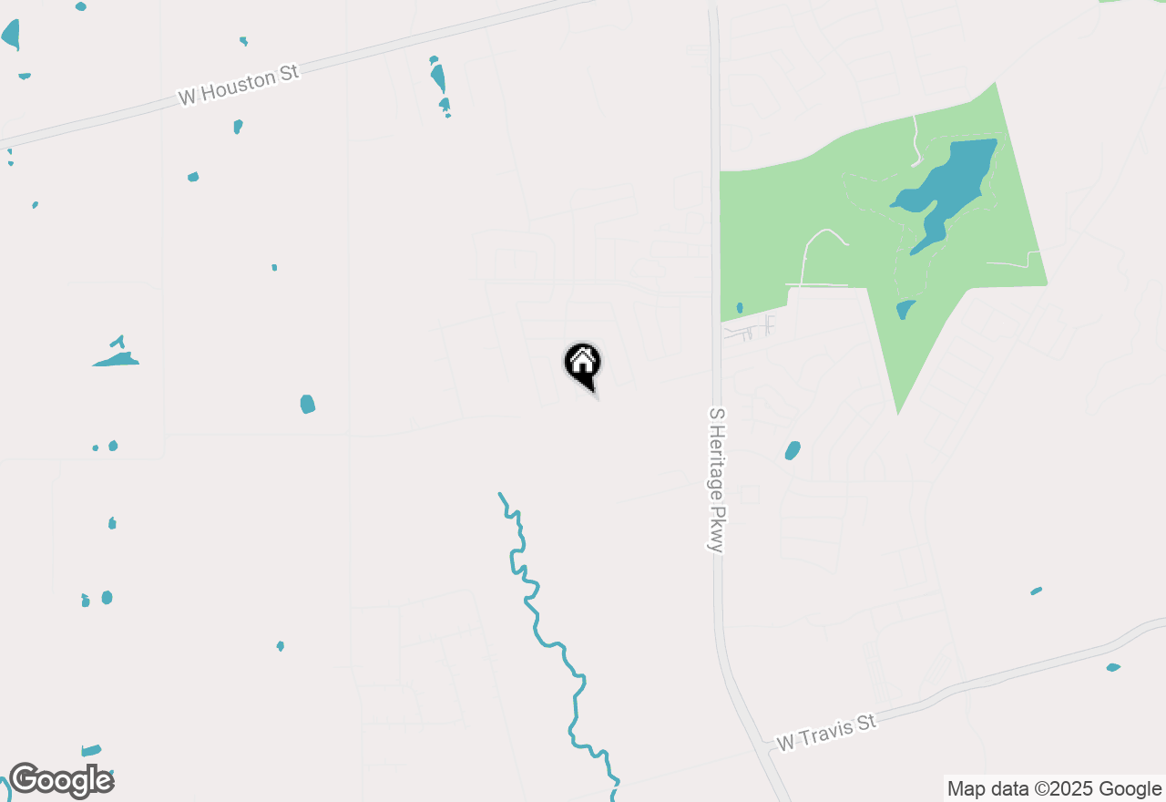 Map of 4328 W Raven Drive, Sherman, TX 75092