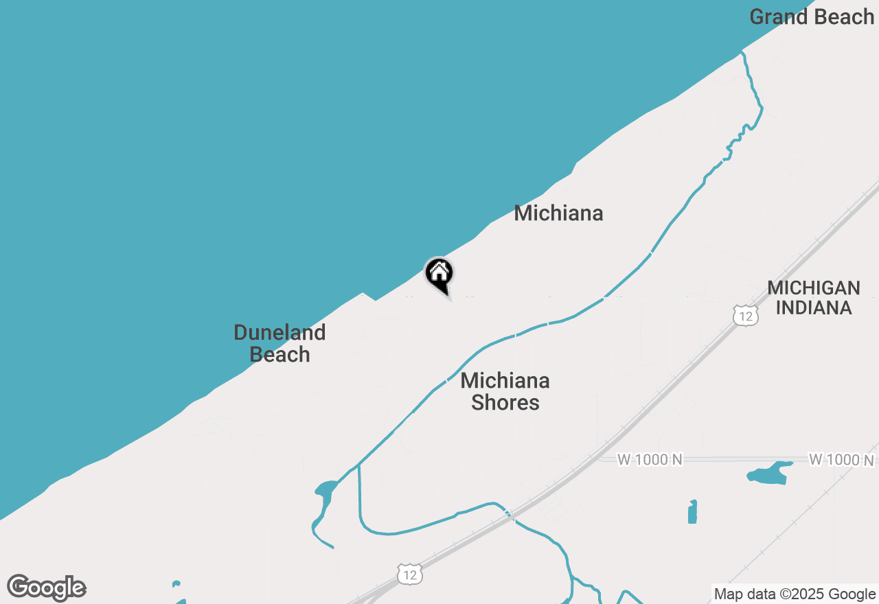 Map of 3739 Michiana Drive, Michiana Shores, IN 46360