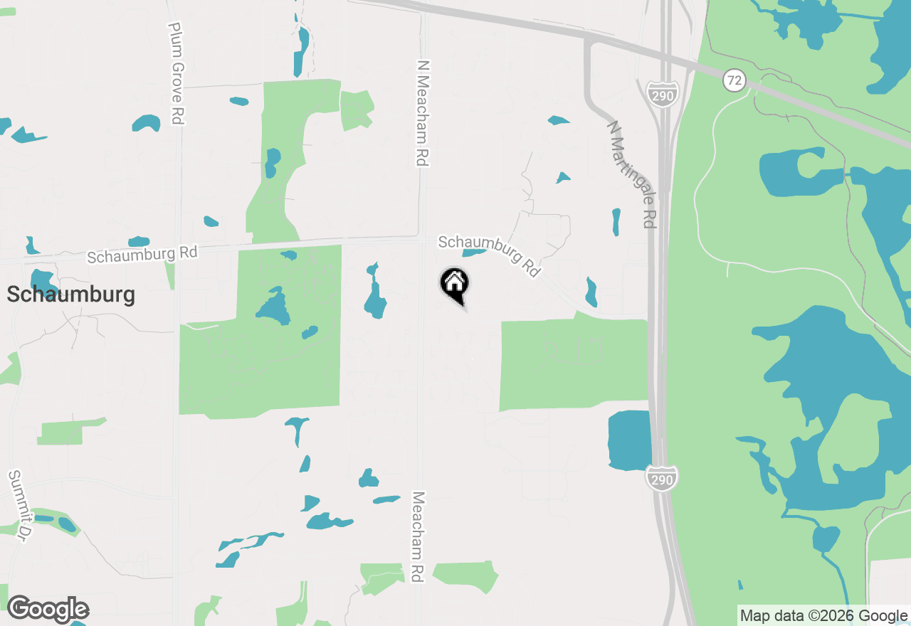 Map of 1497 Whitman Court, Schaumburg, IL 60173