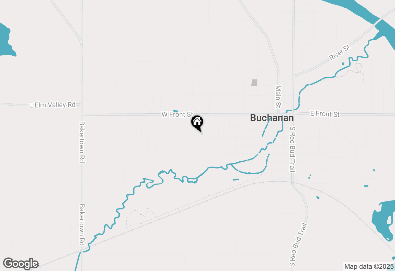 Map of 209 Terre Coupe Street, Buchanan, MI 49107