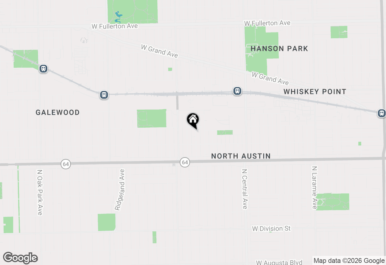 Map of 1742 N Mayfield Avenue, Chicago, IL 60639