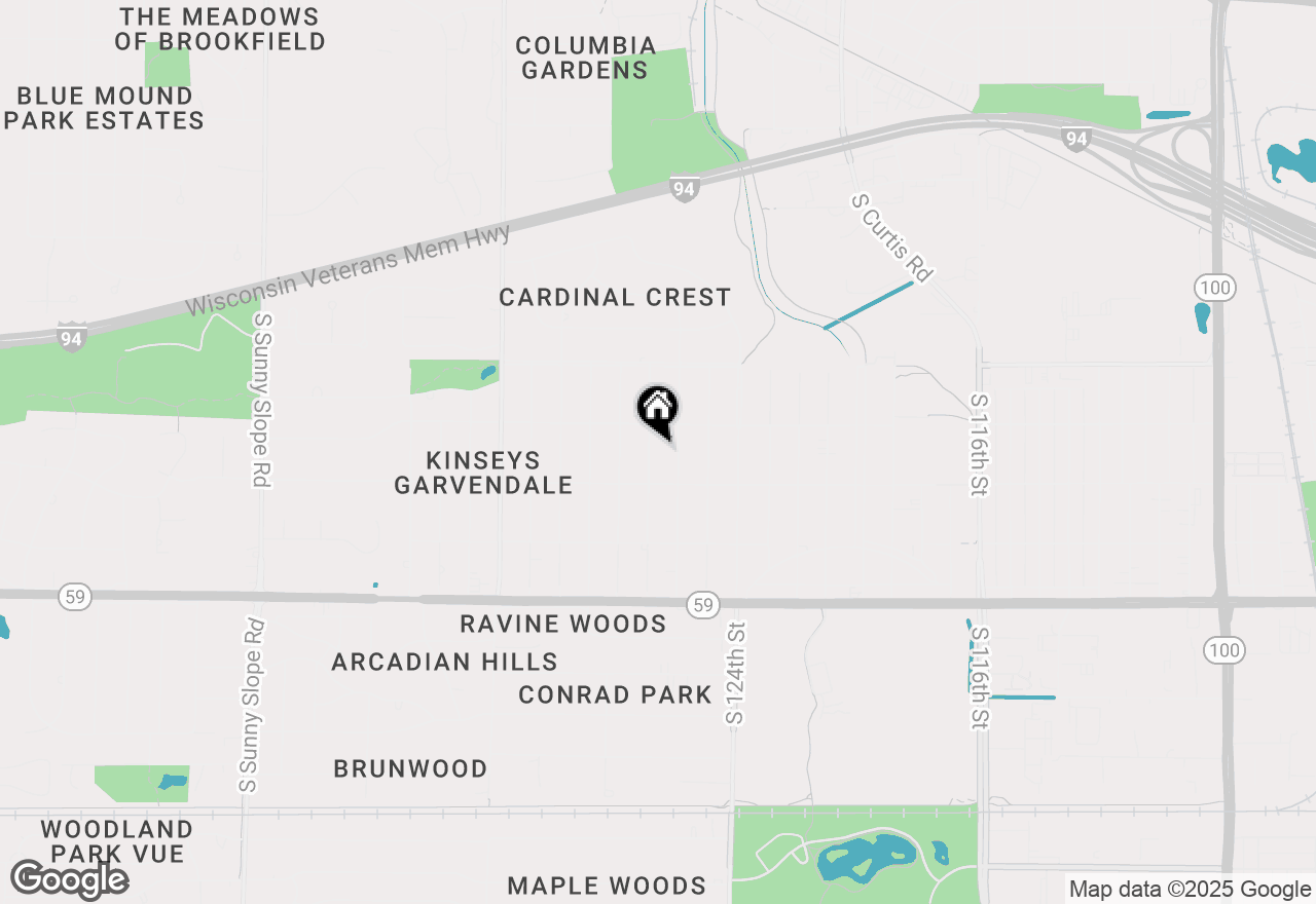 Map of 960 Webster Ave, Brookfield, WI 53005