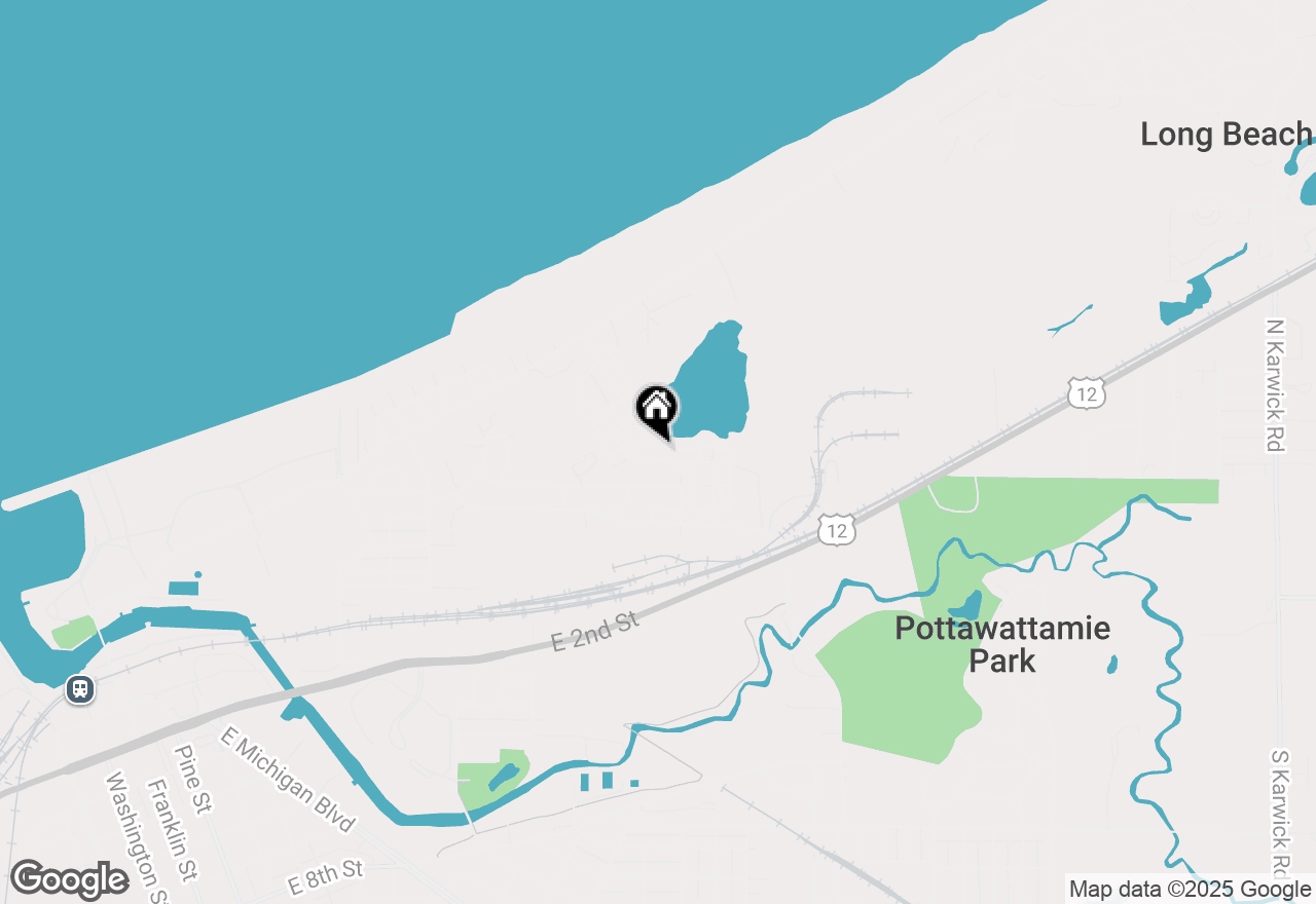 Map of 303 Beachwalk Lane, Michigan City, IN 46360