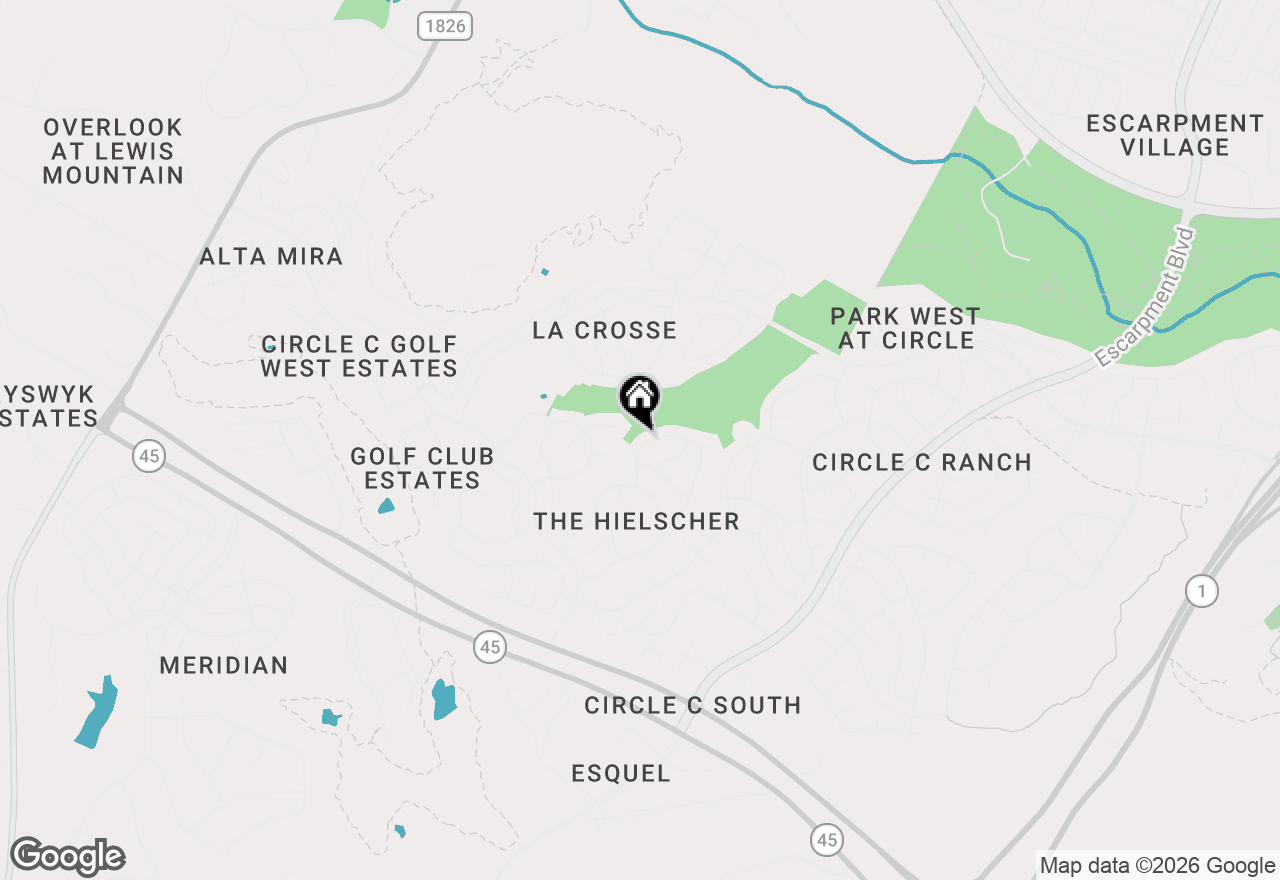 Map of 10733 Maelin Dr, Austin, TX 78739