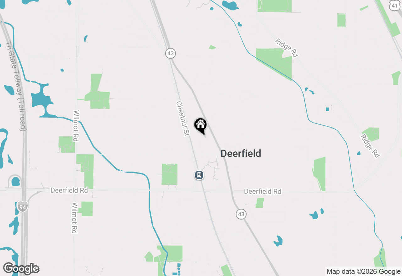 Map of 1064 Springfield Avenue, Deerfield, IL 60015