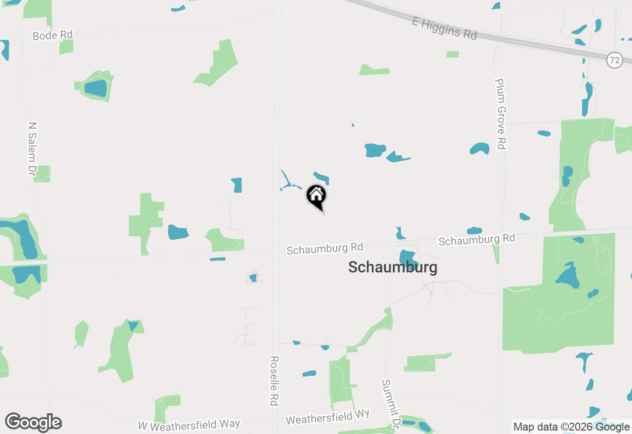 Map of 17 Cherrywood Drive, Schaumburg, IL 60194