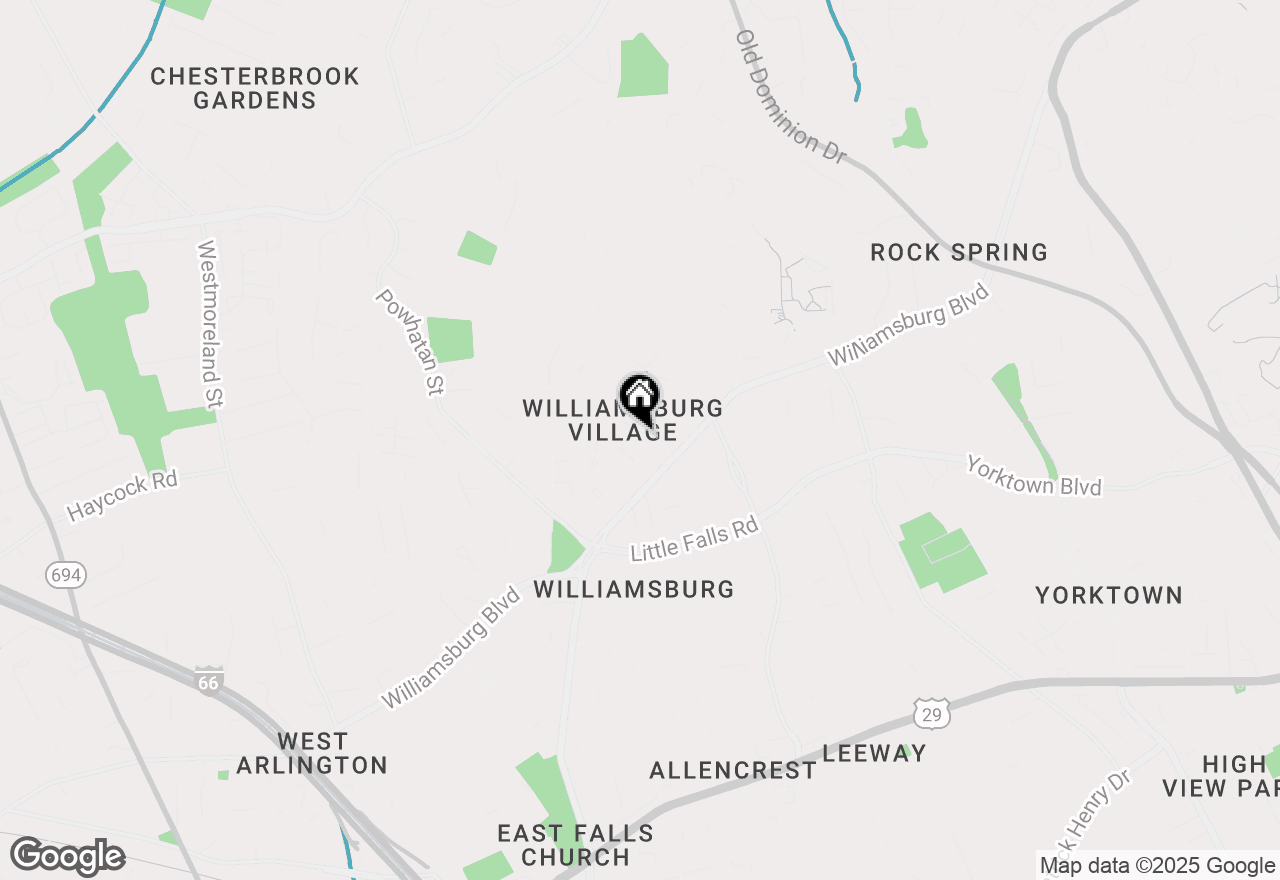 Map of 3508 N Ohio Street, Arlington, VA 22207