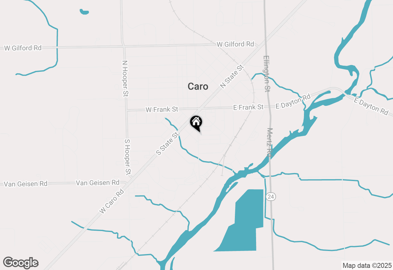 Map of 400 S Almer Street, Caro, MI 48723