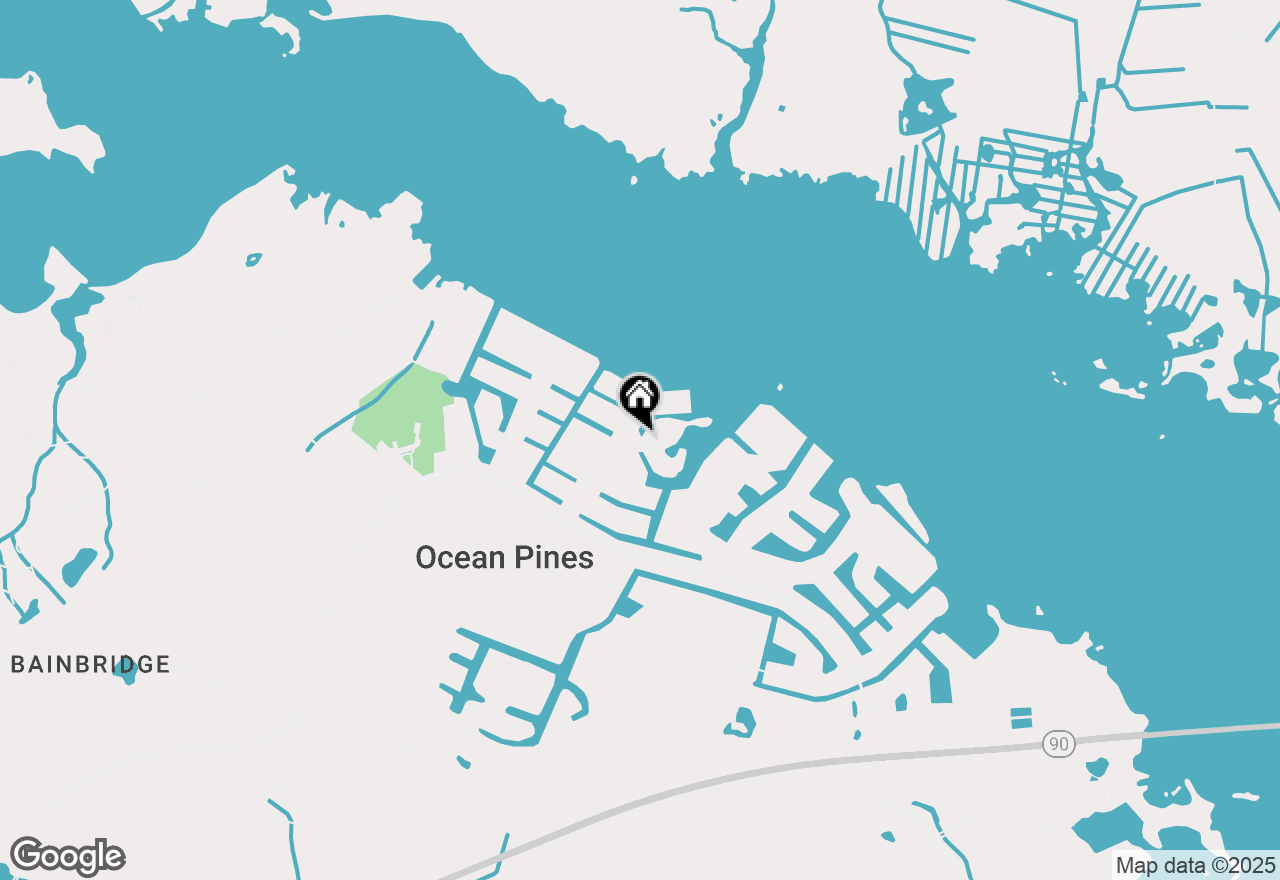 Map of 2 Harborview Drive, Ocean Pines, MD 21811
