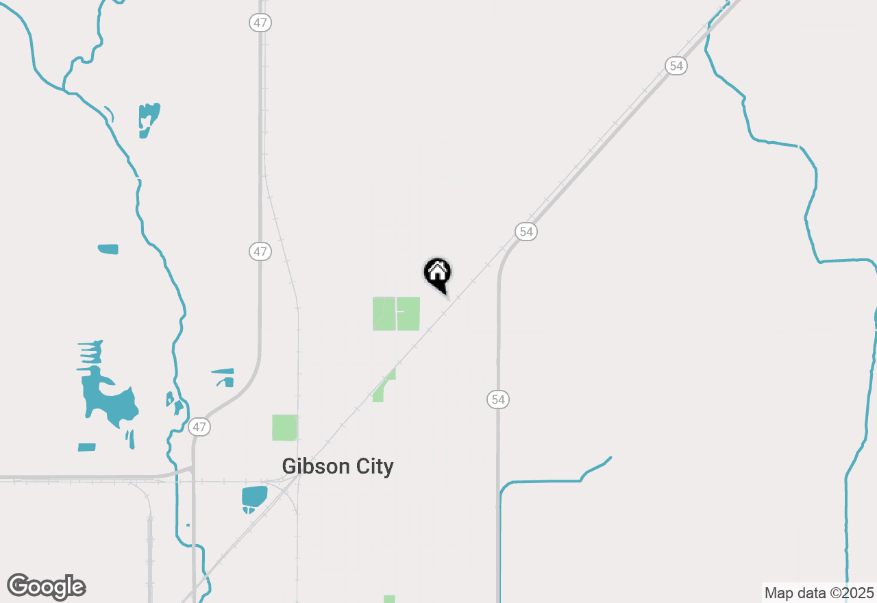 Map of 415 E 14th Street, Gibson City, IL 60936