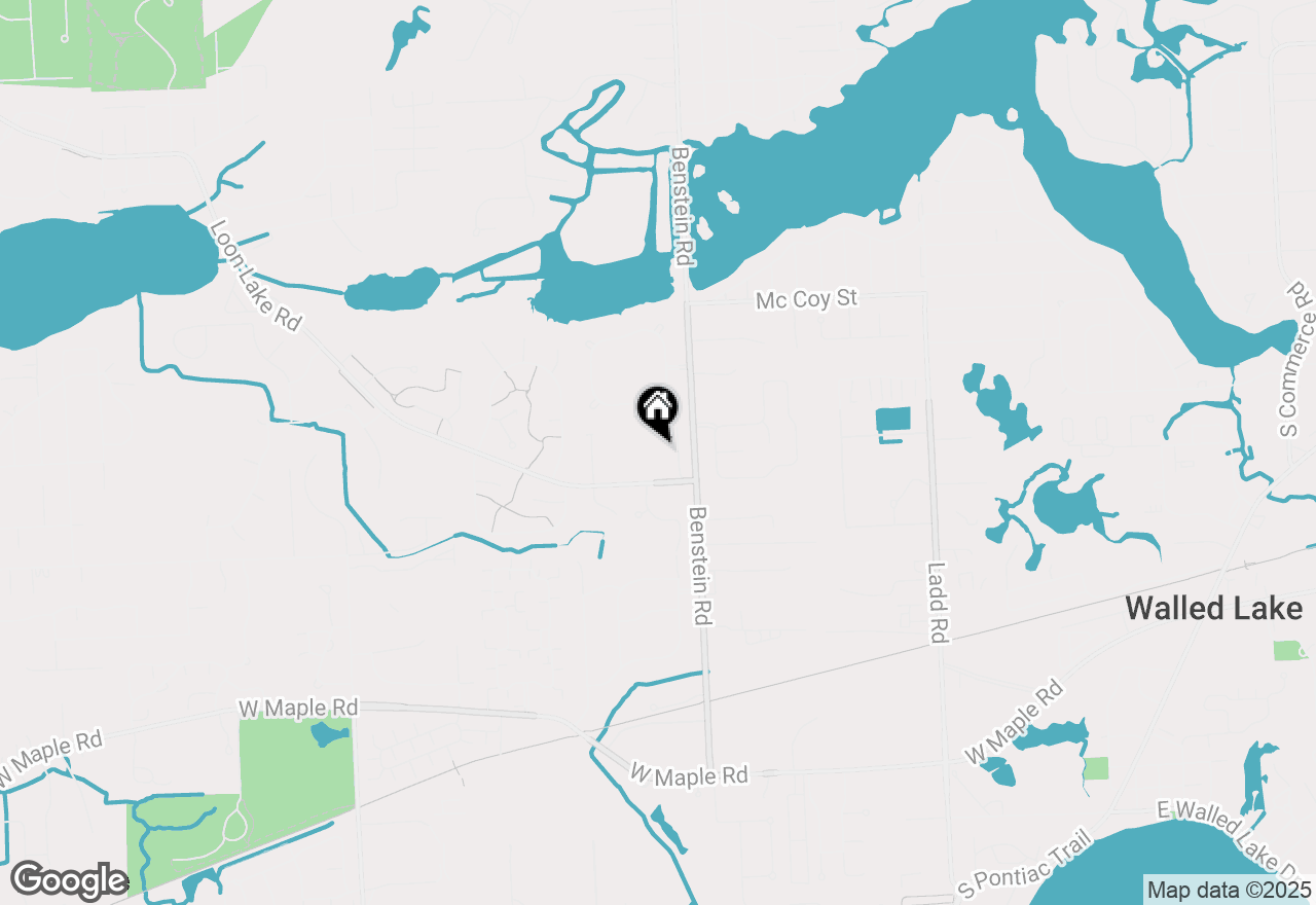 Map of 1840 Loon Lake Road, Wixom, MI 48393