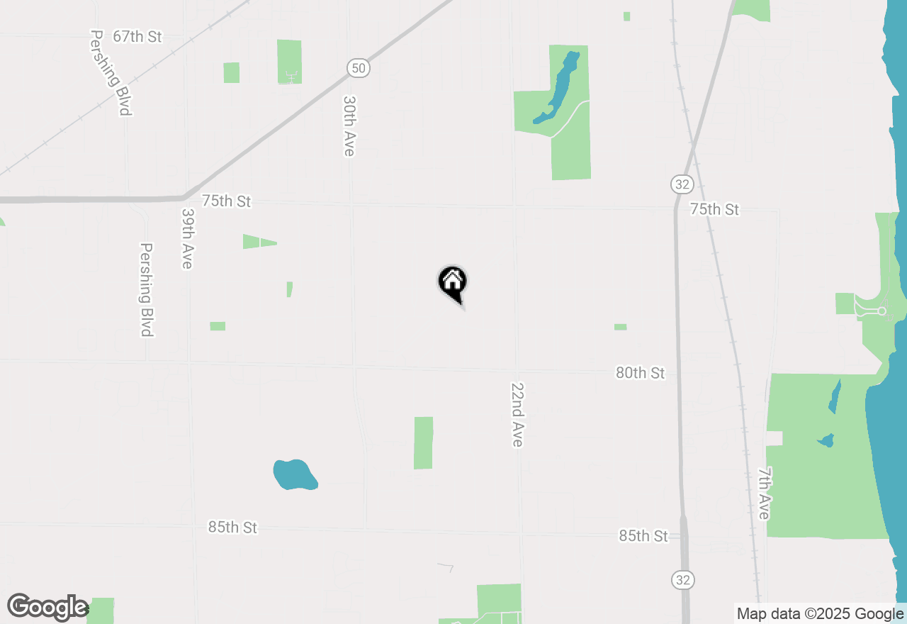 Map of 2557 Lincoln Rd, Kenosha, WI 53143