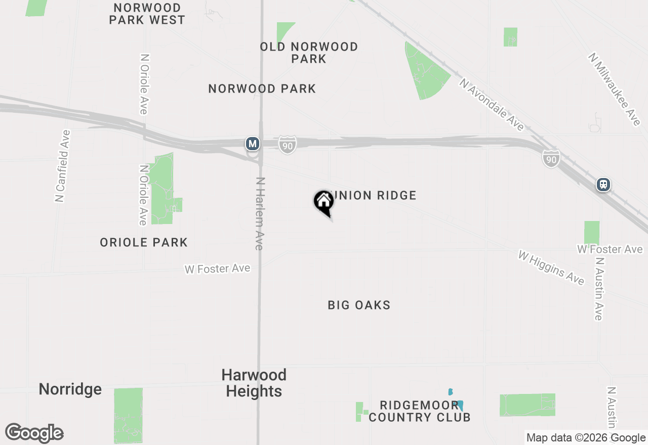 Map of 6948 W Berwyn Avenue, Chicago, IL 60656