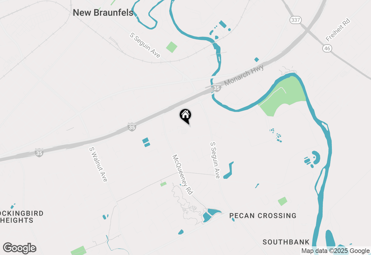 Map of 218 Trade Center #100, New Braunfels, TX 78130