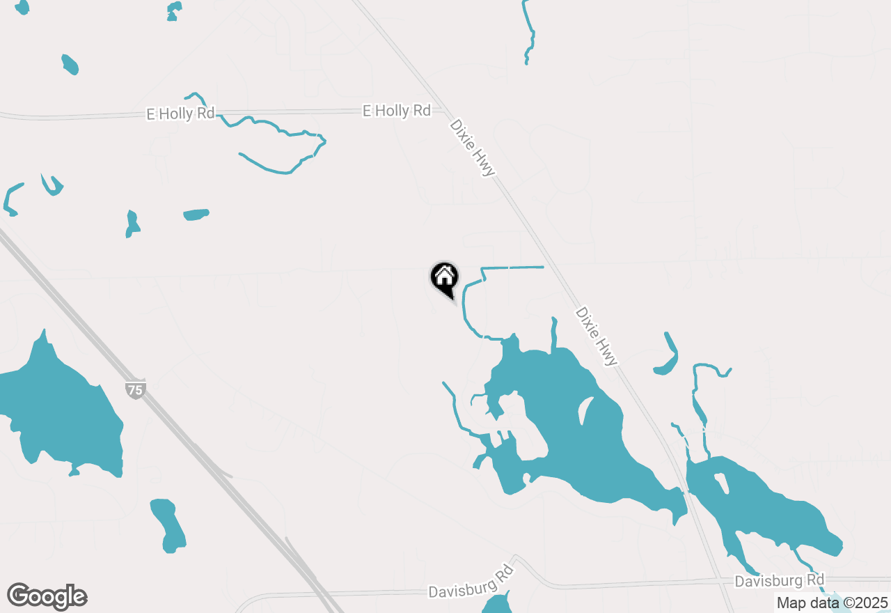 Map of 9318 Wildflower Way, Davisburg, MI 48350