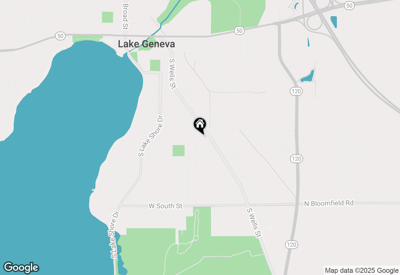 Map of 903 Lake Geneva Blvd, Lake Geneva, WI 53147
