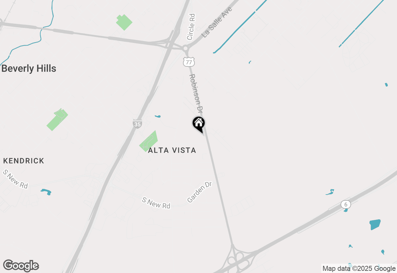 Map of 2801 Robinson Drive, Waco, TX 76706