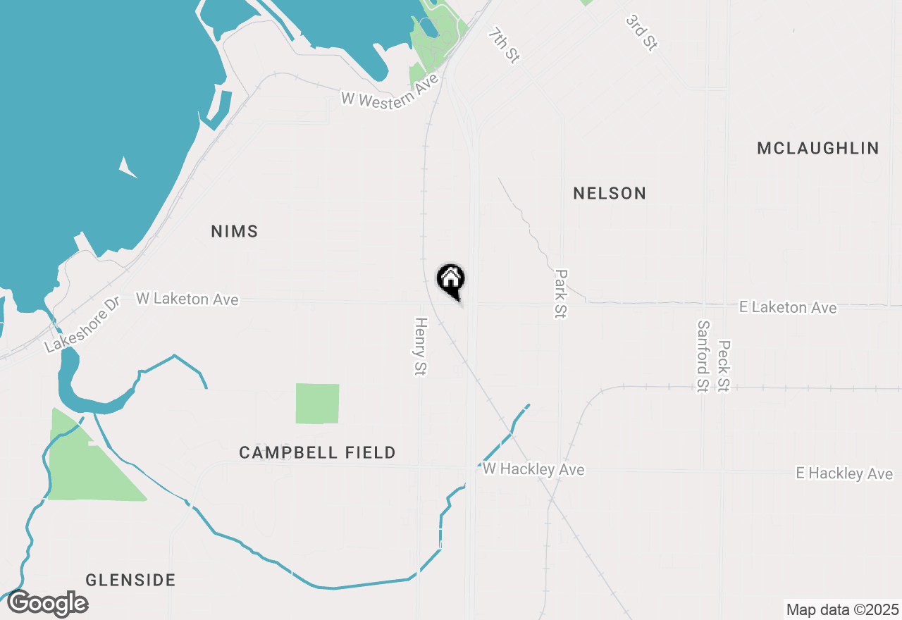 Map of 701 W Laketon Avenue #PLANT 1, Muskegon, MI 49441