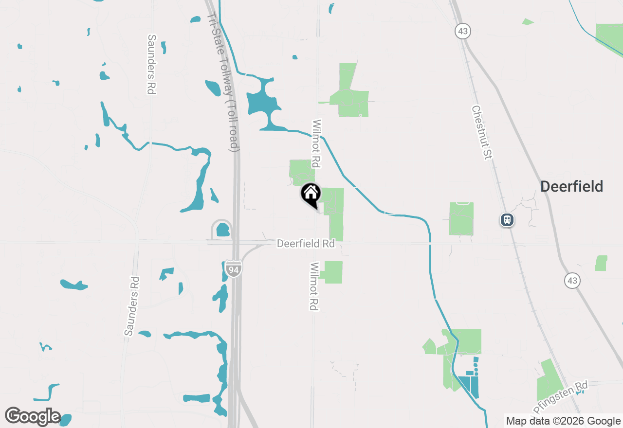 Map of 1600 Montgomery Road, Deerfield, IL 60015