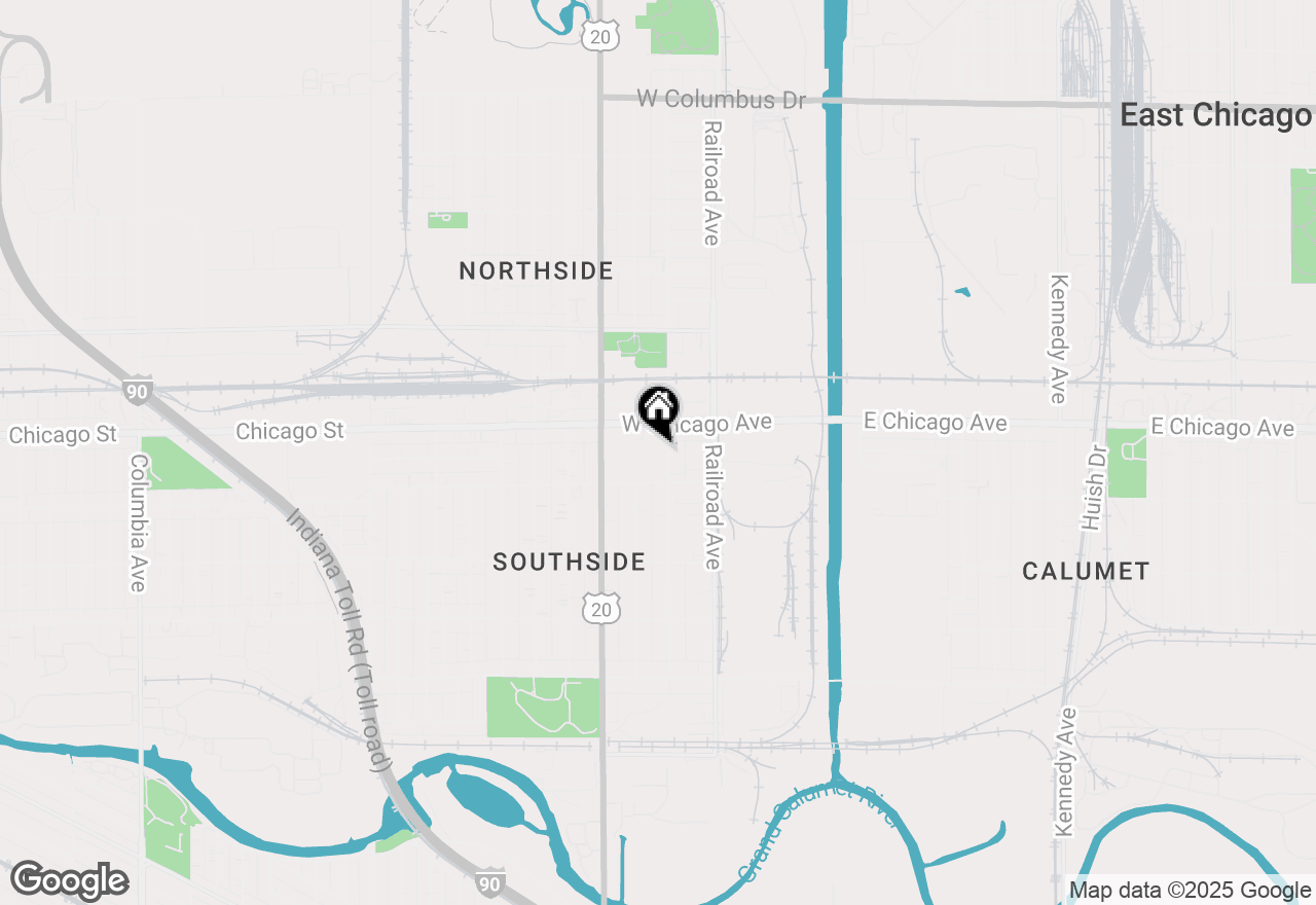 Map of 4722 Tod Avenue, East Chicago, IN 46312