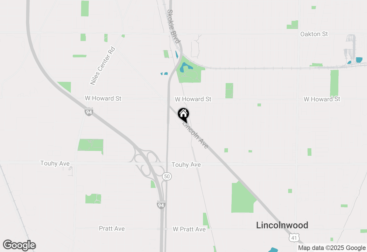 Map of 7400 Lincoln Avenue #603, Skokie, IL 60076