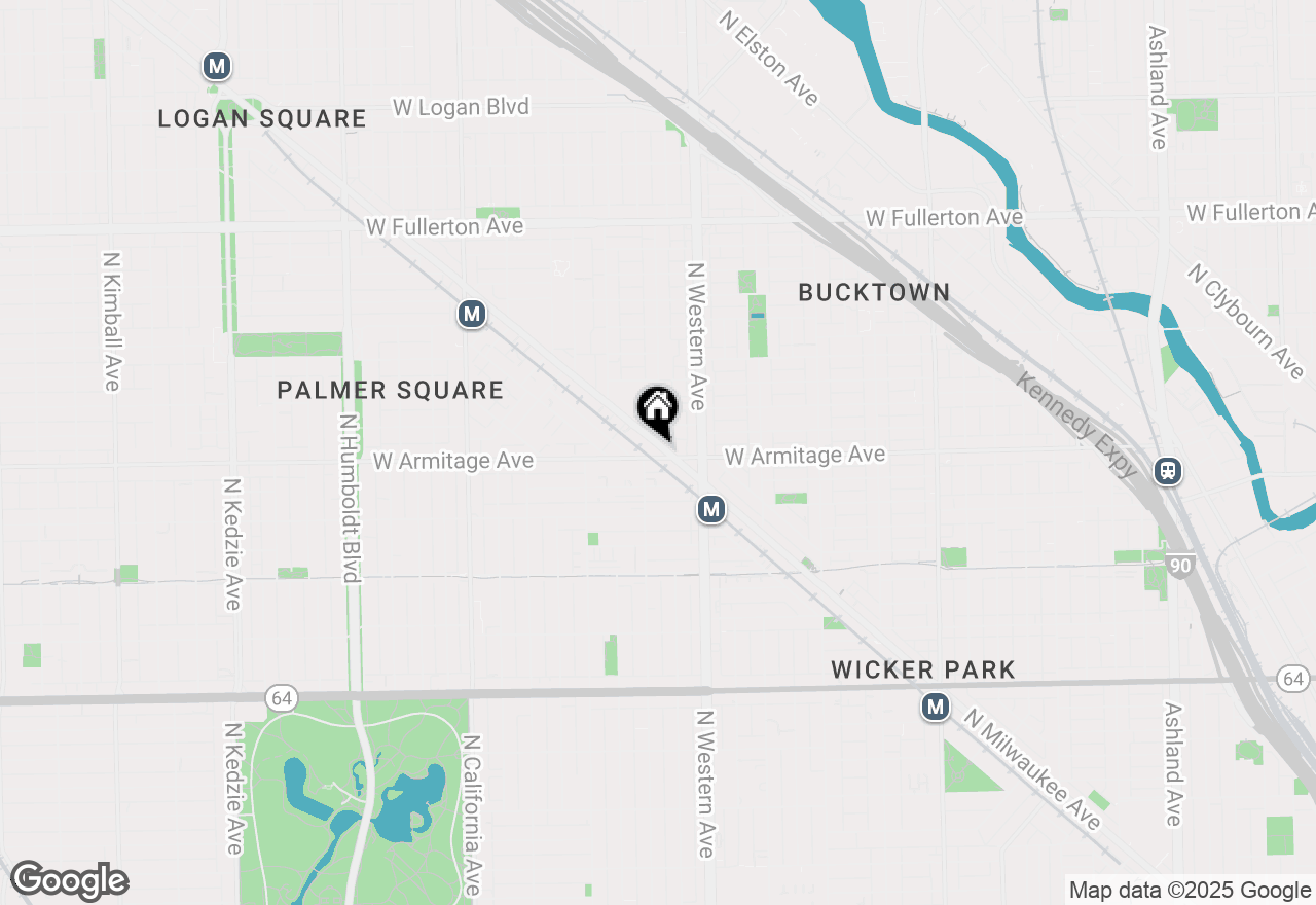 Map of 2000 N Milwaukee Avenue #204, Chicago, IL 60647