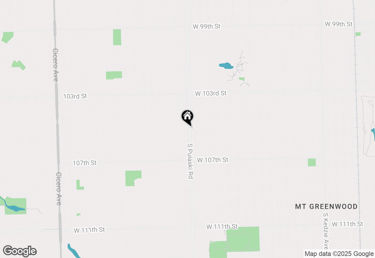 Map of 4003 W 105th Street #3W, Oak Lawn, IL 60453