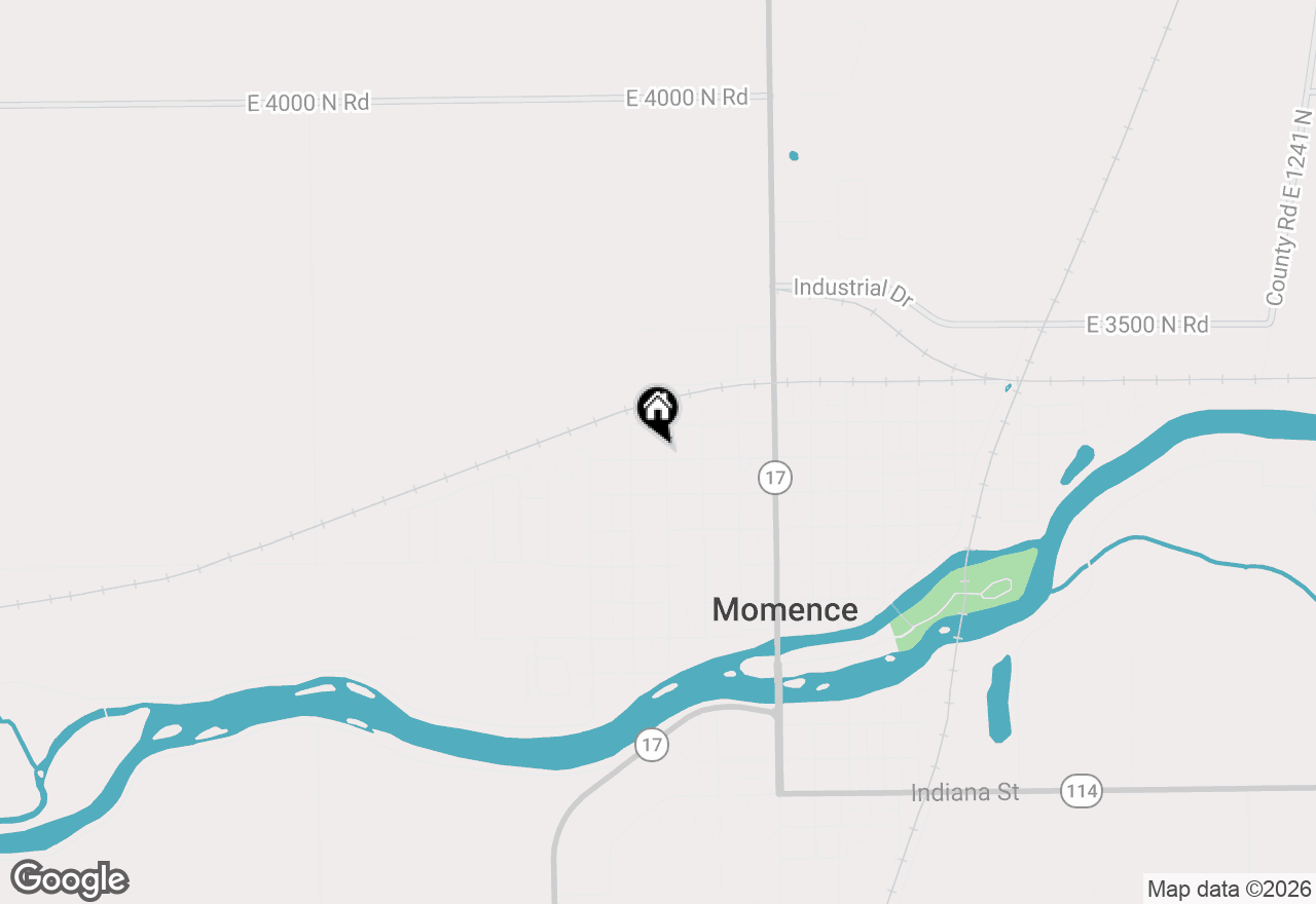 Map of 503 N Market Street, Momence, IL 60954
