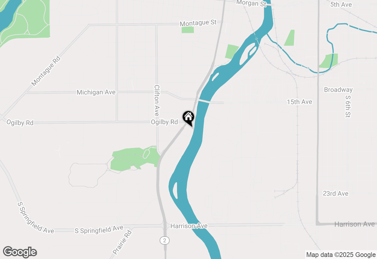 Map of 2401 River Oaks Lane #2, Rockford, IL 61102