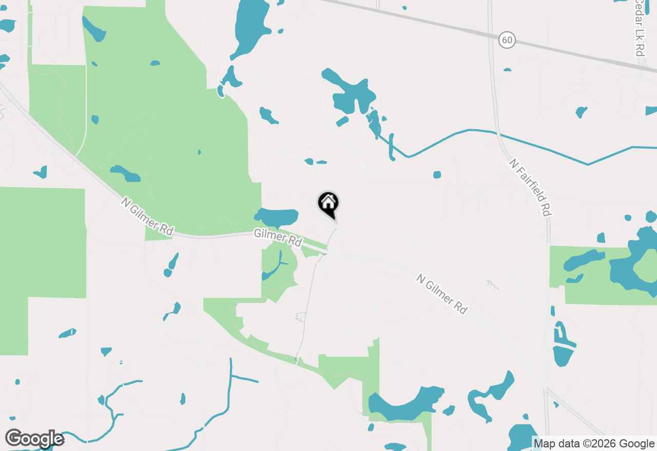 Map of 2805 Cattail Court #D, Wauconda, IL 60084