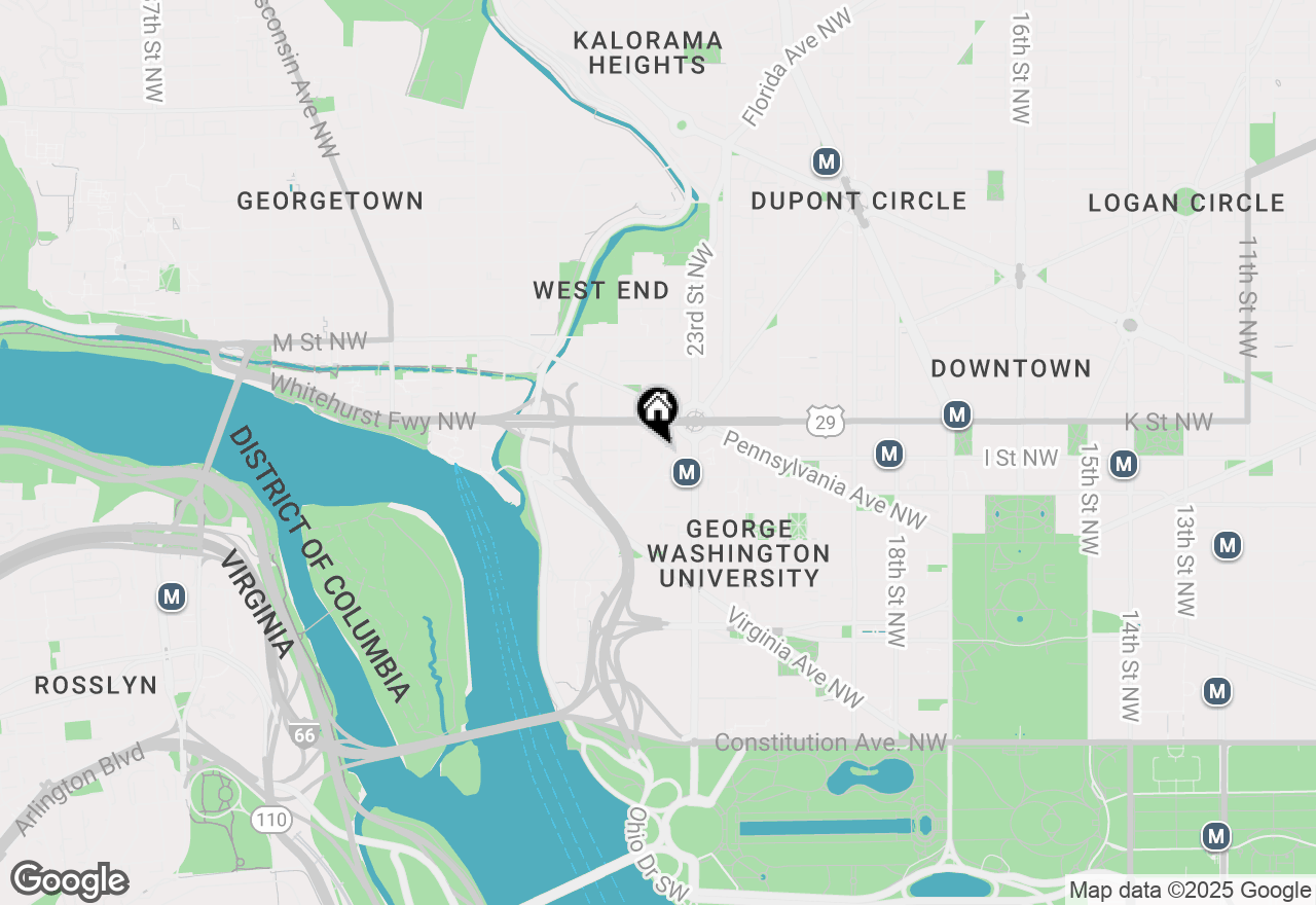 Map of 922 24th Street Nw #211, Washington, DC 20037