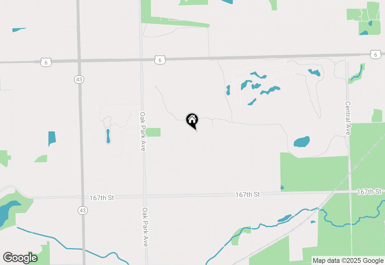 Map of 6505 163rd Place, Tinley Park, IL 60477