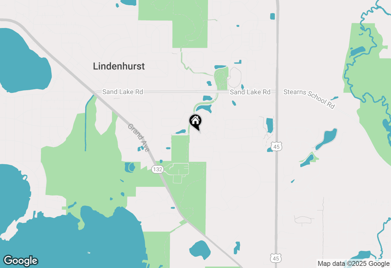 Map of 433 Ashwood Court #433, Lindenhurst, IL 60046