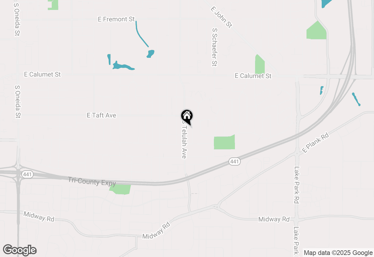 Map of 2600 S Telulah Ave, Appleton, WI 54915