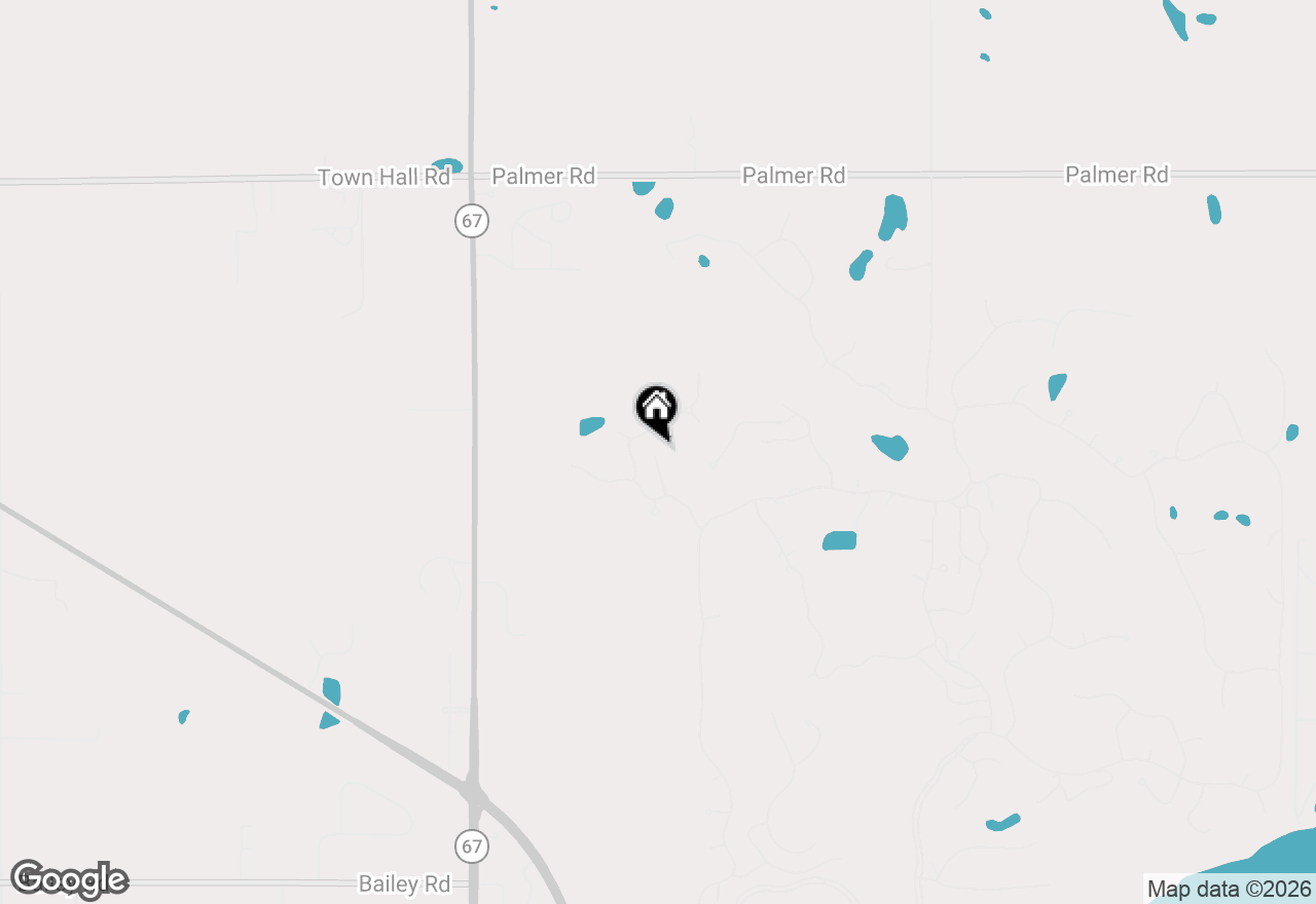 Map of 1835 Hickory Hill #34-01, Lake Geneva, WI 53147