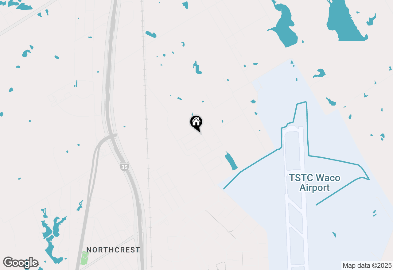 Map of 217 Knight Lane, Lacy Lakeview, TX 76705