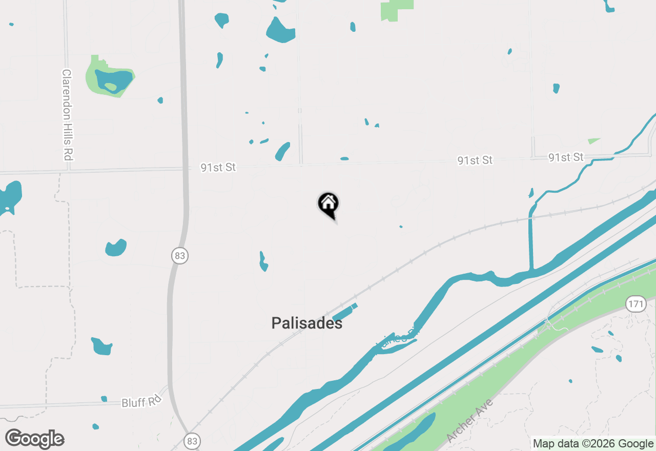 Map of 10S607 Glenn Drive, Burr Ridge, IL 60527