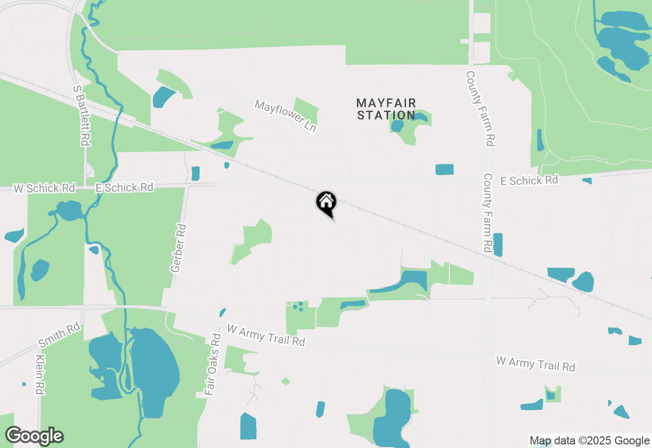 Map of 2363 Cove Drive, Hanover Park, IL 60133