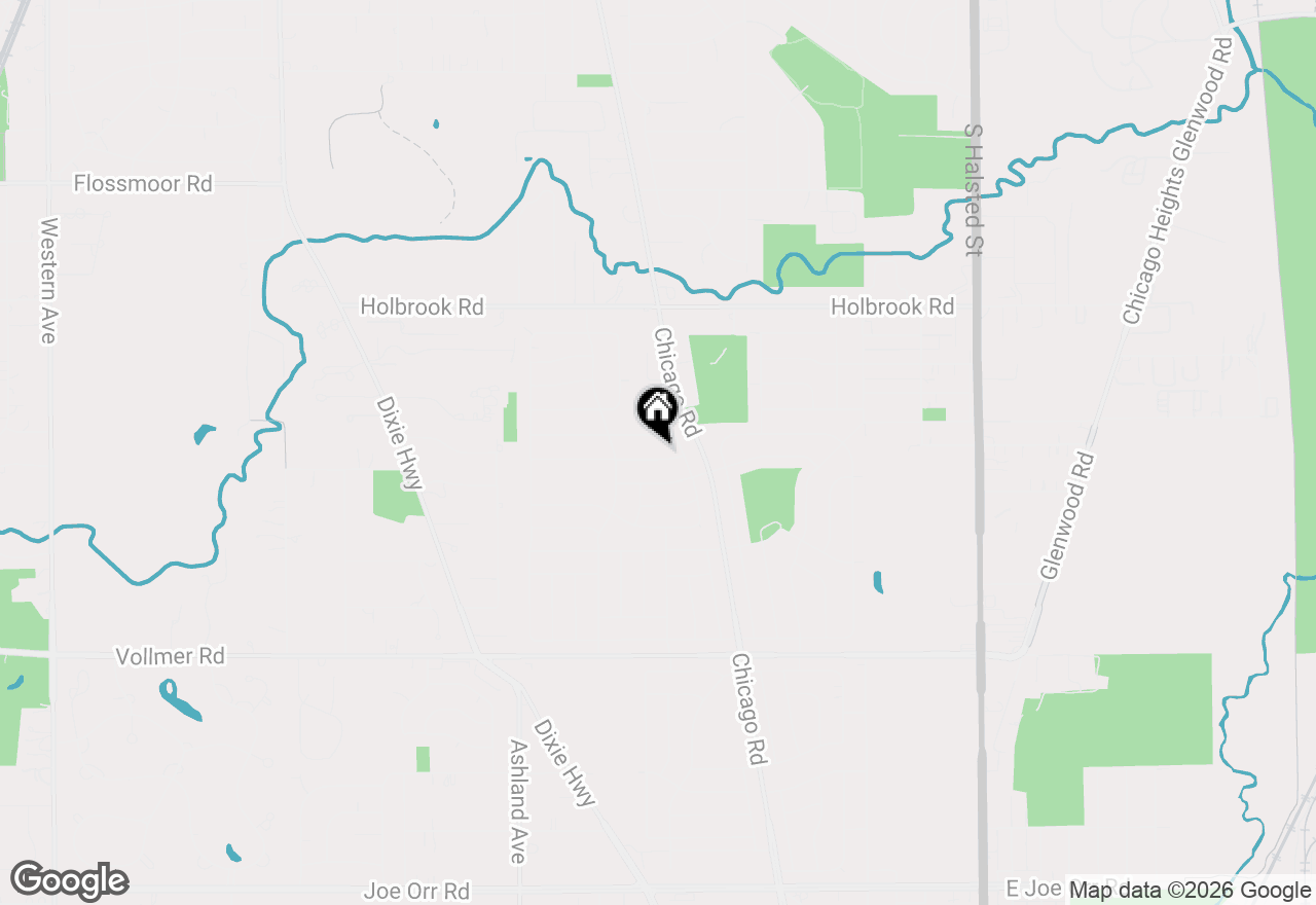 Map of 171 Frederick Drive, Chicago Heights, IL 60411