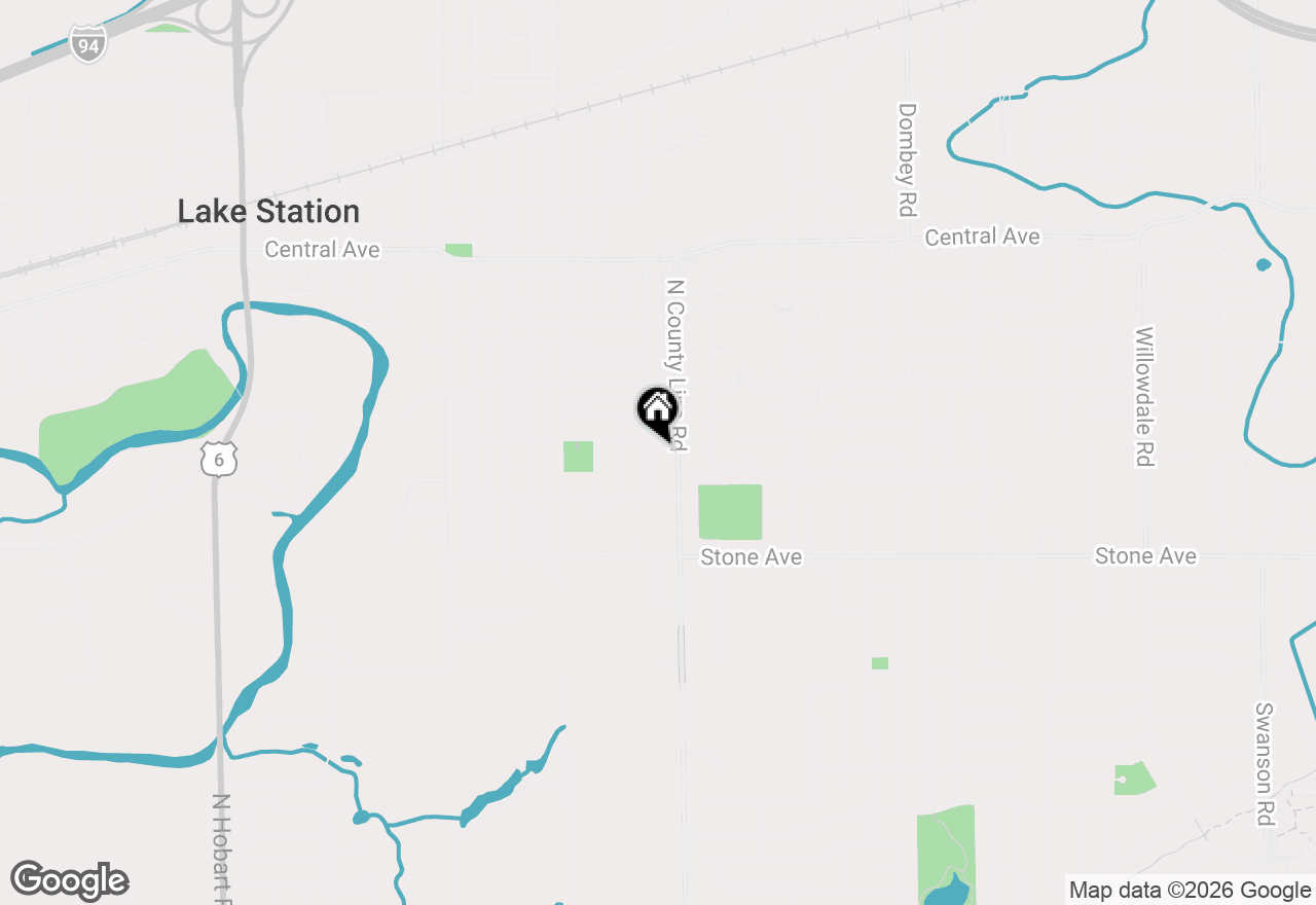 Map of 2725 Wells Street, Lake Station, IN 46405