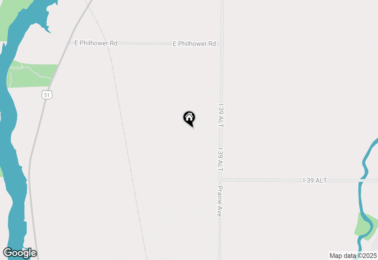 Map of 3155 S Flack Road, Beloit, WI 53511