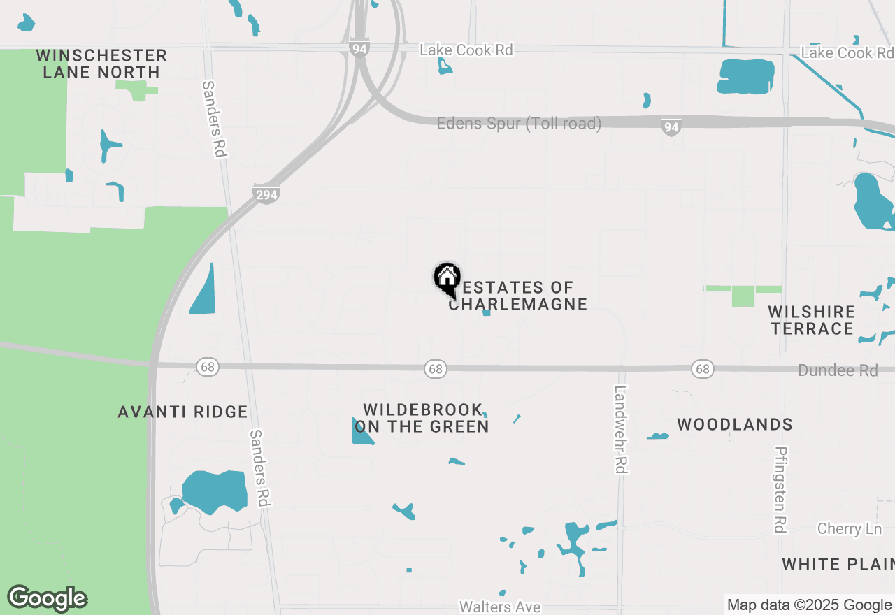 Map of 634 Laburnum Drive, Northbrook, IL 60062